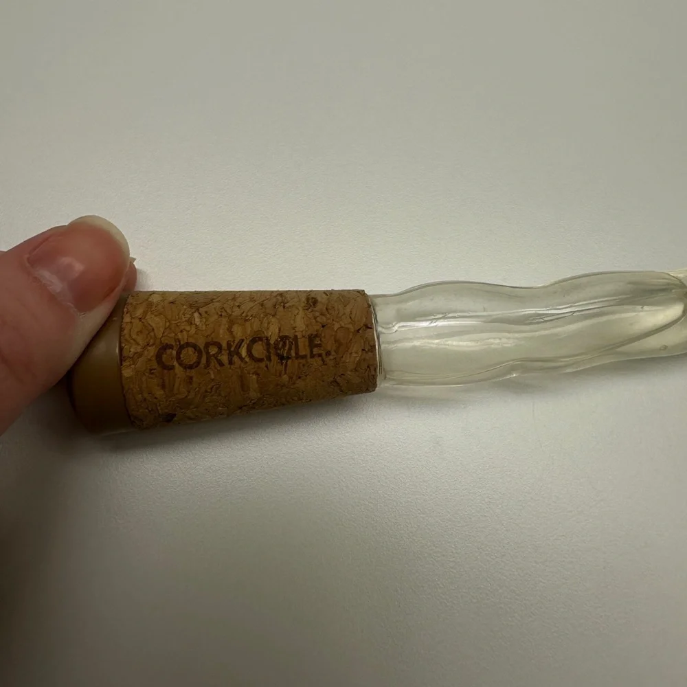 Corkcicle Cork and Clear Wine Stopper
